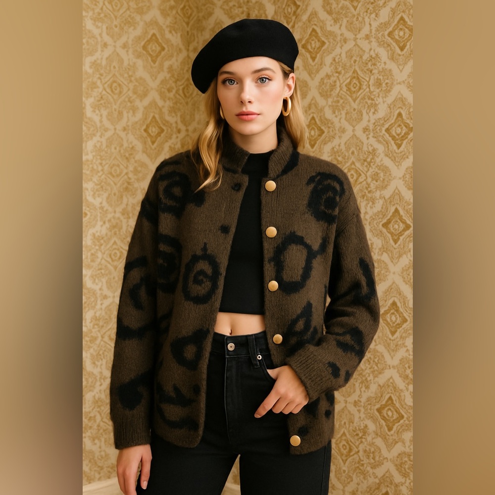 Funky 80s Cardigan